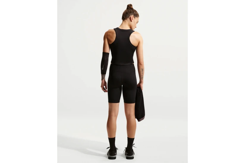 Nike One High-Waisted Γυναικείο Κοντό Κολάν Μαύρο