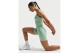 Nike One High-Waisted Γυναικείο Κοντό Κολάν Φυστικί