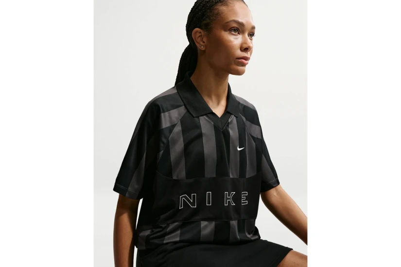 Nike Sportswear Oversized Jersey Γυναικείο Κοντομάνικο T-Shirt Μαύρο