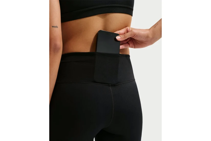 Nike One High-Waisted Γυναικείο Κολάν Κάπρι Μαύρο
