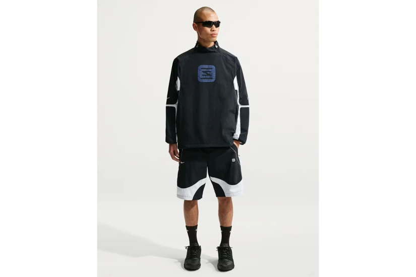Nike Sportswear Ανδρική Βερμούδα Μαύρη, Λευκή