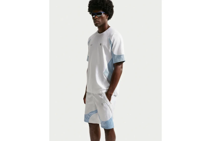Nike Sportswear Ανδρική Βερμούδα Λευκή, Σιέλ
