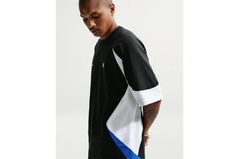 Nike Sportswear Ανδρικό Κοντομάνικο T-Shirt Μαύρο, Λευκό