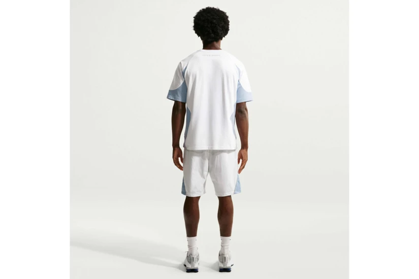 Nike Sportswear Ανδρικό Κοντομάνικο T-Shirt Λευκό, Σιέλ, Γκρι Ανοιχτό