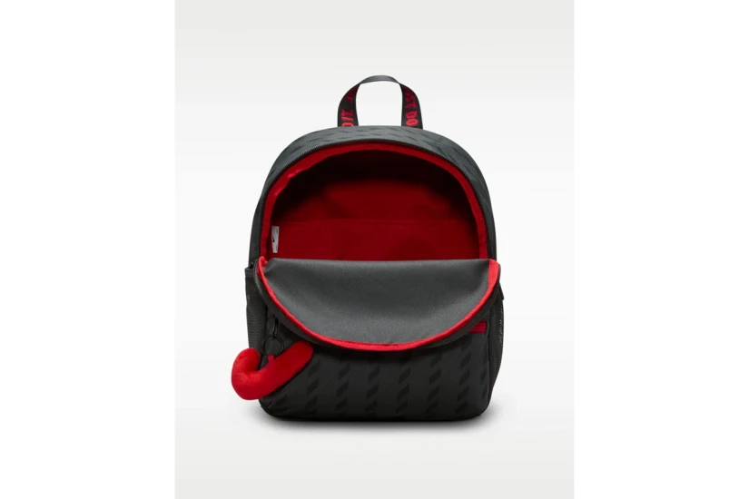 Nike JDI Mini Backpack Ανθρακί, Μαύρο, Κόκκινο 11L