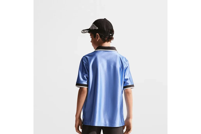 Nike Dri-FIT Energy Football Παιδικό Κοντομάνικο T-Shirt Μωβ, Μαύρο, Λευκό