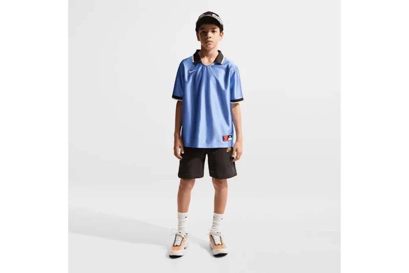 Nike Dri-FIT Energy Football Παιδικό Κοντομάνικο T-Shirt Μωβ, Μαύρο, Λευκό
