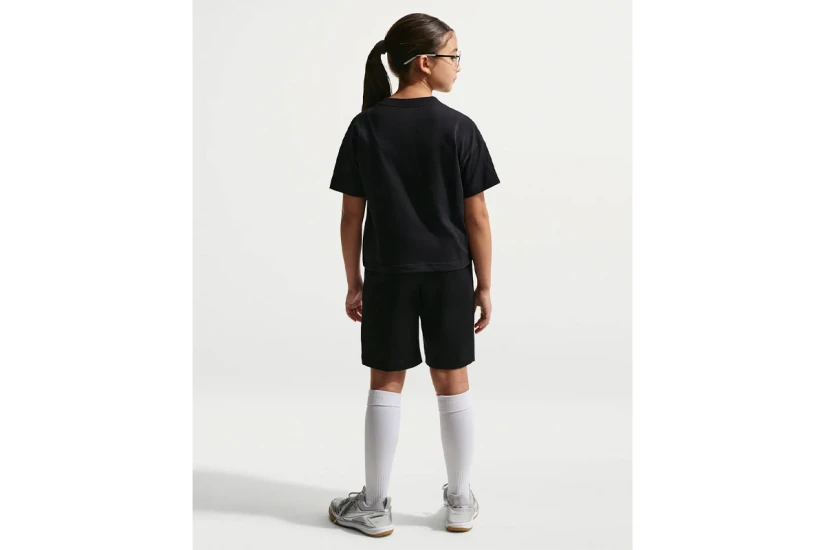 Nike Sportswear Boxy Παιδικό Κοντομάνικο T-Shirt Μαύρο, Μωβ, Λευκό
