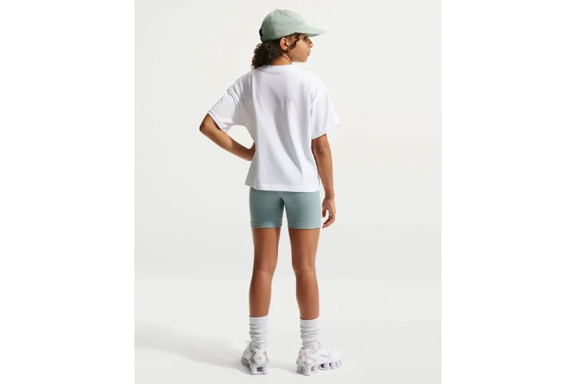 Nike Sportswear Boxy Παιδικό Κοντομάνικο T-Shirt Λευκό, Καφέ, Μαύρο