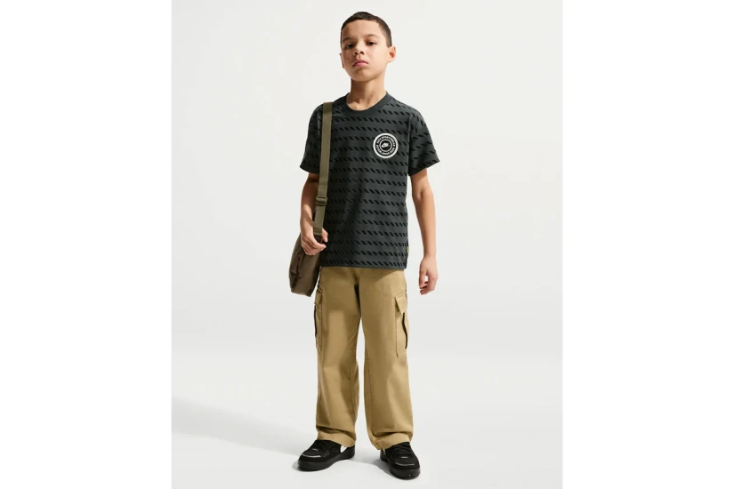 Nike Sportswear Max90 Παιδικό Κοντομάνικο T-Shirt Ανθρακί, Μαύρο, Λευκό