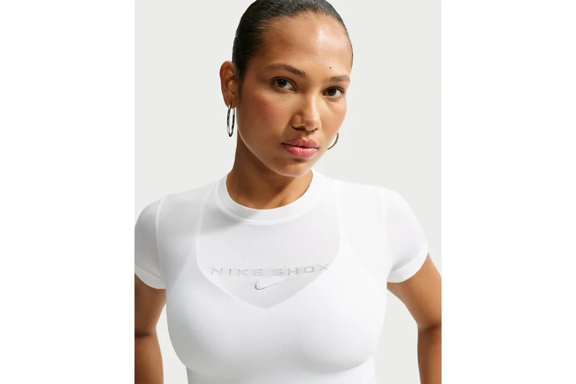 Nike Sportswear Γυναικείο Κοντομάνικο T-Shirt Λευκό