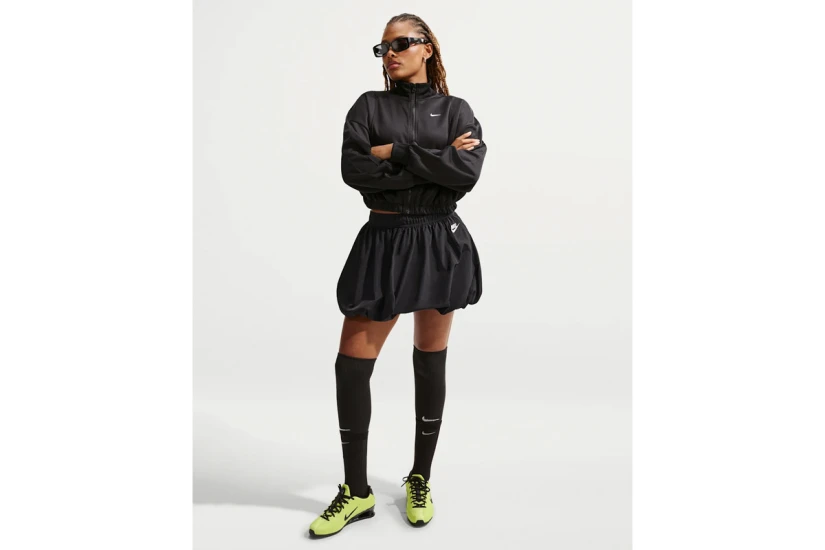 Nike Sportswear Loose Balloon Γυναικεία Mini Φούστα Μαύρη