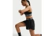 Nike Pro Dri-FIT Mid-Rise Woven Γυναικείο Αθλητικό Σορτς Μαύρο