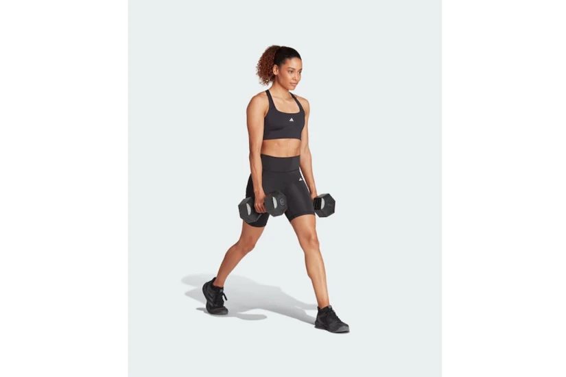 Adidas Performance Optime 7-Inch Γυναικείο Σορτς Κολάν Μαύρο