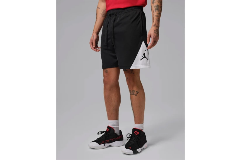 Jordan Sport Dri-FIT Ανδρική Μπασκετική Βερμούδα Μαύρη, Λευκή