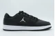 Jordan Court Connect Low Sneakers Μαύρα, Λευκά