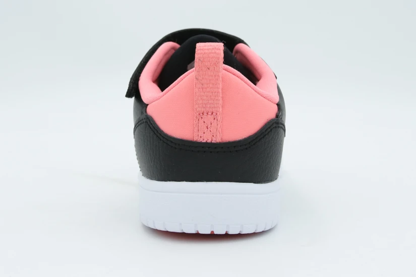 Jordan Court Connect Low Παιδικά Sneakers Μαύρα, Ροζ, Λευκά