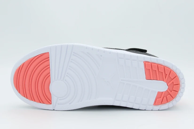 Jordan Court Connect Low Παιδικά Sneakers Μαύρα, Ροζ, Λευκά