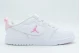 Jordan Court Connect Low Παιδικά Sneakers Λευκά, Ροζ