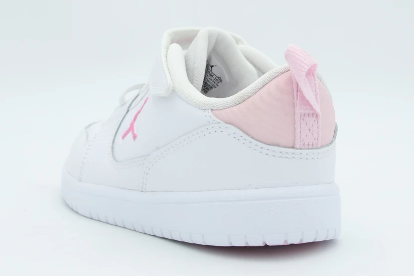 Jordan Court Connect Low Παιδικά Sneakers Λευκά, Ροζ