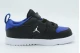 Jordan Court Connect Low Βρεφικά Sneakers Μαύρα, Ρουά, Λευκά
