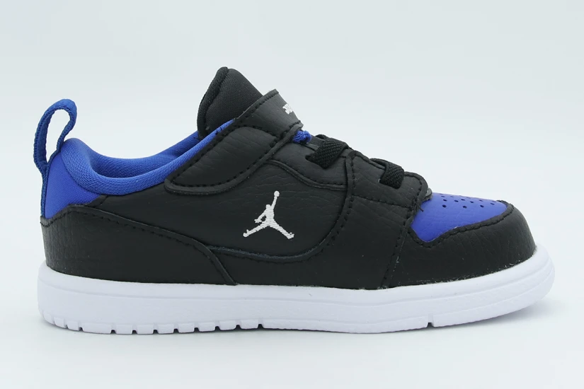 Jordan Court Connect Low Βρεφικά Sneakers Μαύρα, Ρουά, Λευκά