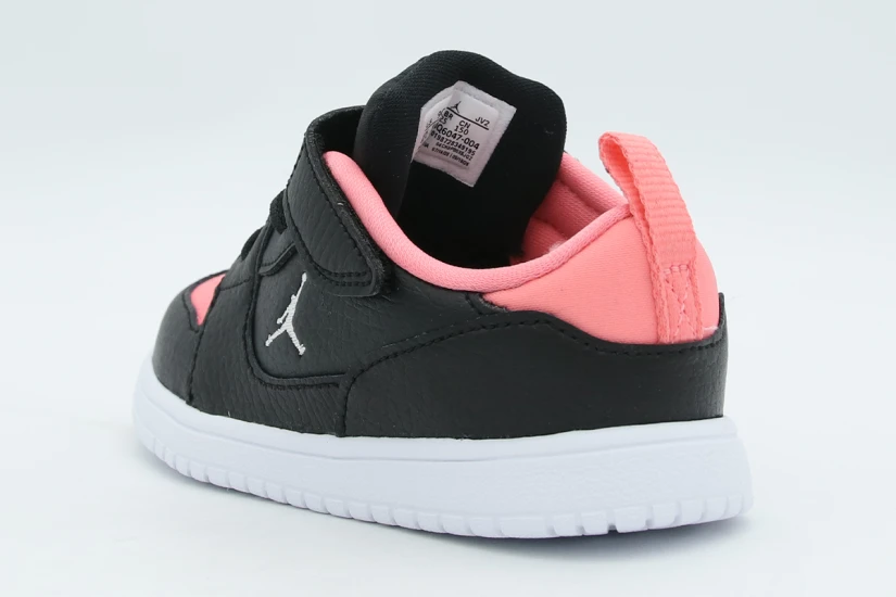 Jordan Court Connect Low Βρεφικά Sneakers Μαύρα, Ροζ
