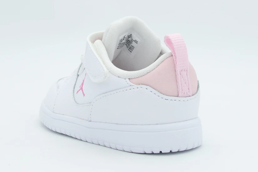 Jordan Court Connect Low Βρεφικά Sneakers Λευκά, Ροζ