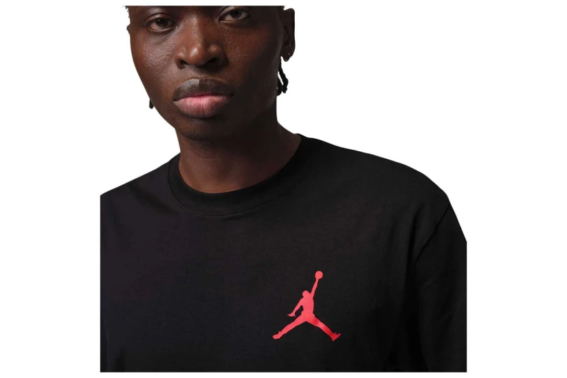 Jordan Jumpman Ανδρικό Κοντομάνικο T-Shirt Μαύρο