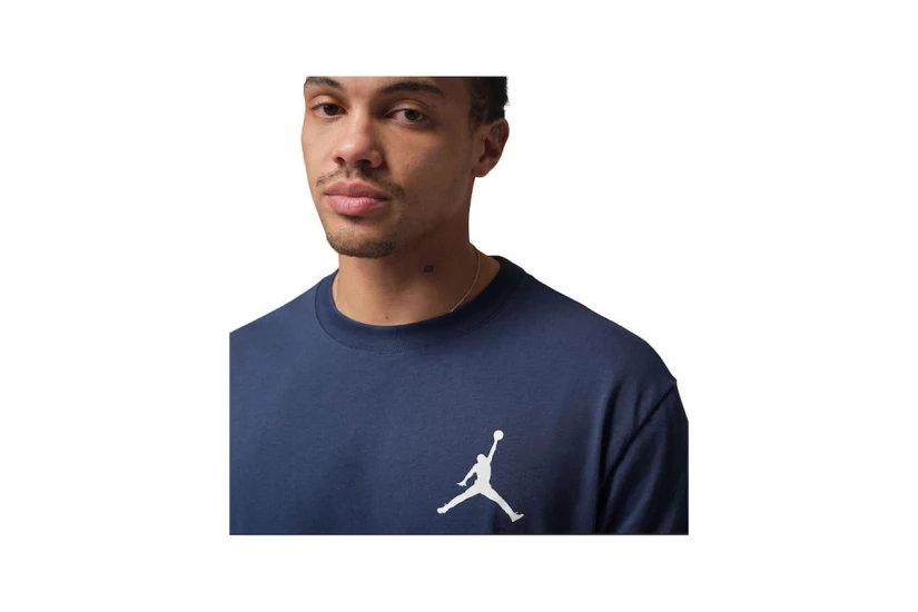 Jordan Jumpman Ανδρικό Κοντομάνικο T-Shirt Μπλε Σκούρο