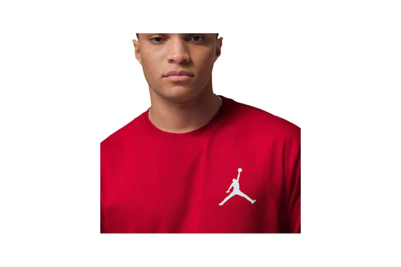 Jordan Jumpman Ανδρικό Κοντομάνικο T-Shirt Κόκκινο