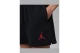 Jordan Jumpman Fleece Γυναικείο Αθλητικό Σορτς Μαύρο, Κόκκινο