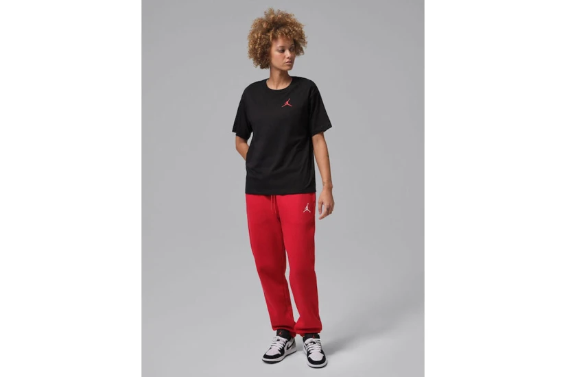 Jordan Jumpman Graphic Γυναικείο Κοντομάνικο T-Shirt Μαύρο