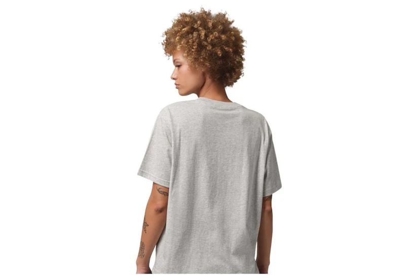 Jordan Jumpman Γυναικείο Κοντομάνικο T-Shirt Γκρι