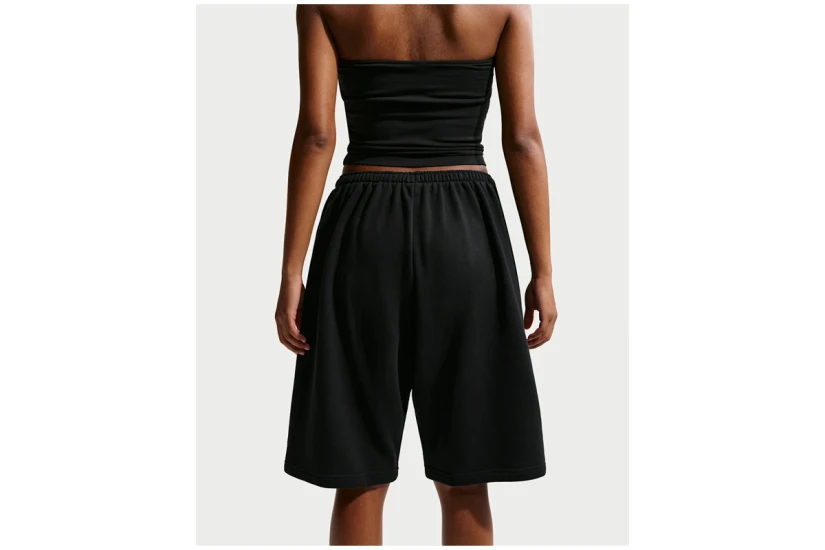 Nike Sportswear Oversized French Terry Γυναικεία Αθλητική Βερμούδα Μαύρη