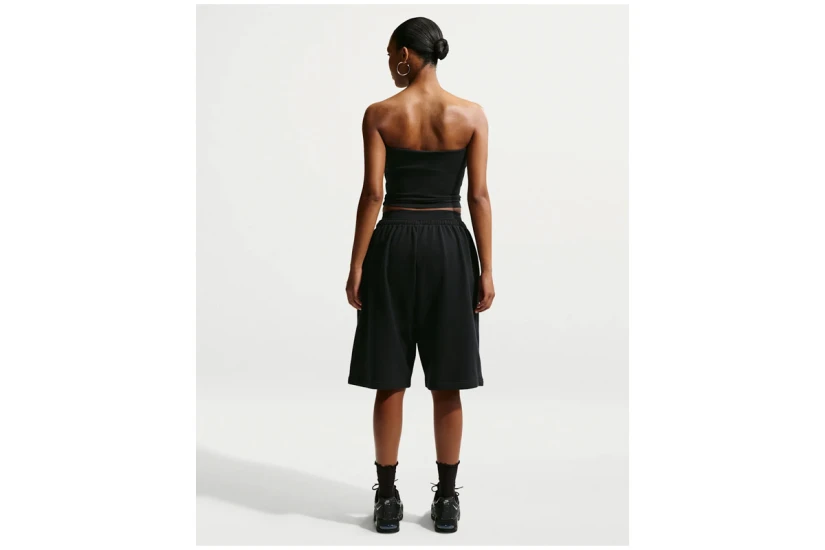 Nike Sportswear Oversized French Terry Γυναικεία Αθλητική Βερμούδα Μαύρη