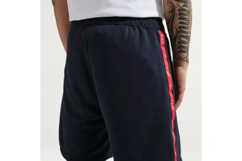 Nike Sportswear Ανδρική Βερμούδα Μπλε Σκούρο, Κόκκινη