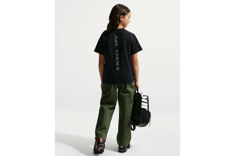 Nike Sportswear Παιδικό Κοντομάνικο T-Shirt Μαύρο, Γκρι