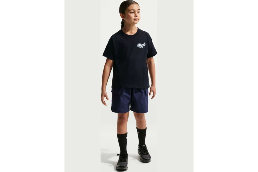 Nike Sportswear Παιδικό Κοντομάνικο T-Shirt Μαύρο