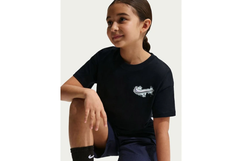Nike Sportswear Παιδικό Κοντομάνικο T-Shirt Μαύρο