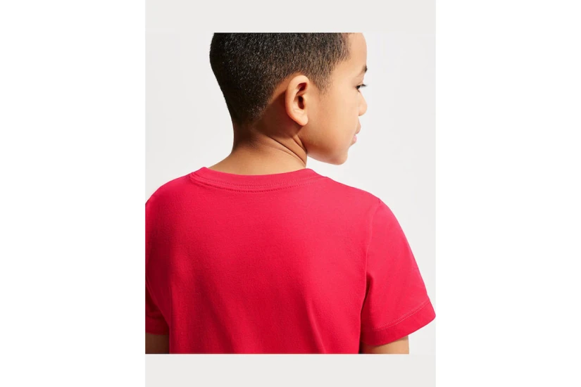 Nike Sportswear Παιδικό Κοντομάνικο T-Shirt Κόκκινο, Λευκό