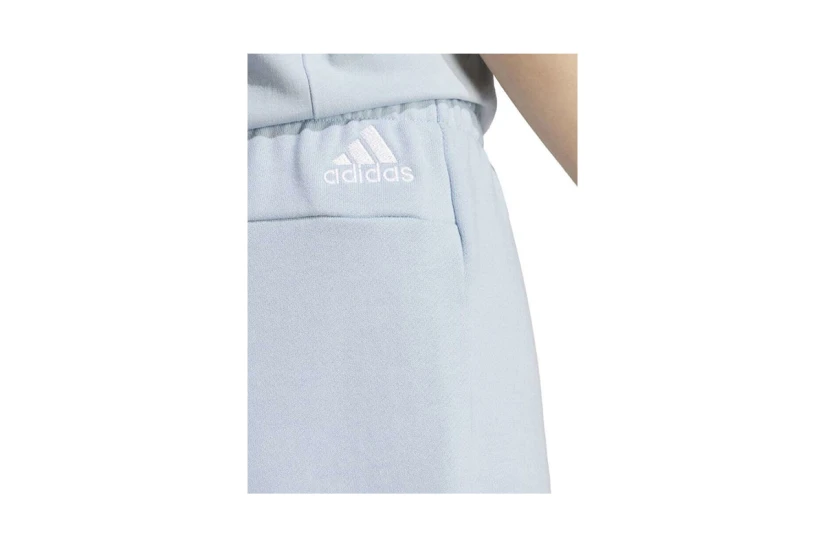 Adidas Performance Essentials Linear French Terry Γυναικείο Αθλητικό Σορτς Σιέλ