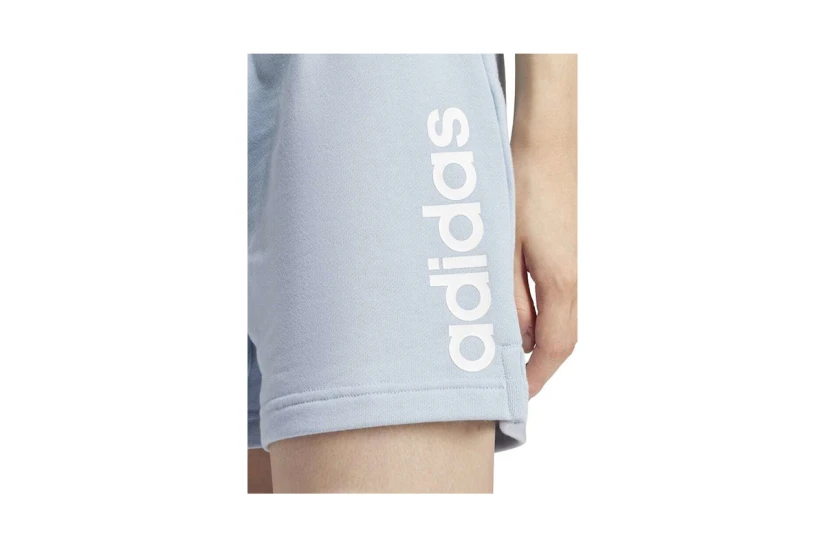 Adidas Performance Essentials Linear French Terry Γυναικείο Αθλητικό Σορτς Σιέλ