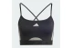 Adidas Performance Hyperglam Γυναικείο Μπουστάκι Μαύρο, Λευκό