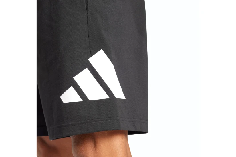 Adidas Performance Essentials Big Logo Jersey Ανδρική Αθλητική Βερμούδα Μαύρη