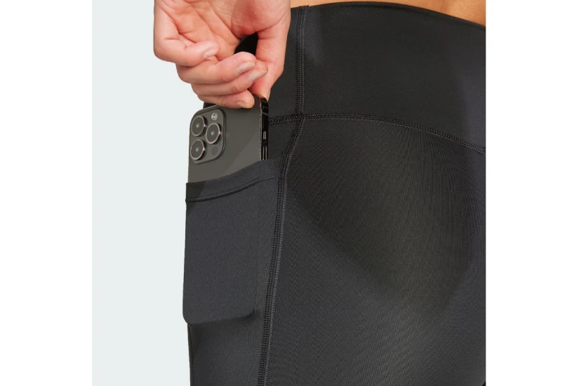 Adidas Performance Optime Essentials Γυναικείο Κοντό Κολάν Μαύρο