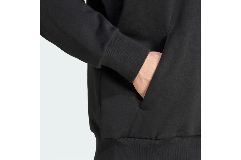 Adidas All SZN Fleece Ανδρική Βαμβακερή Ζακέτα με Κουκούλα 