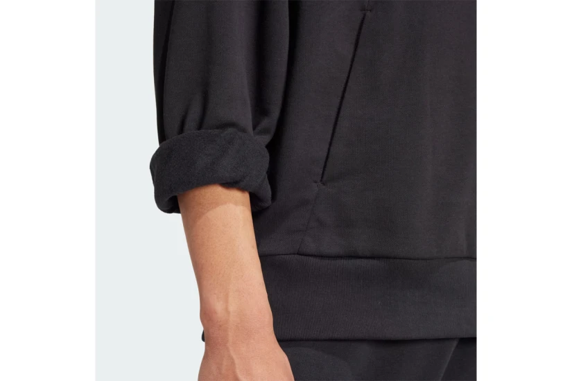 Adidas Performance All SΖΝ Fleece Ανδρικό Φούτερ με Κουκούλα Μαύρο