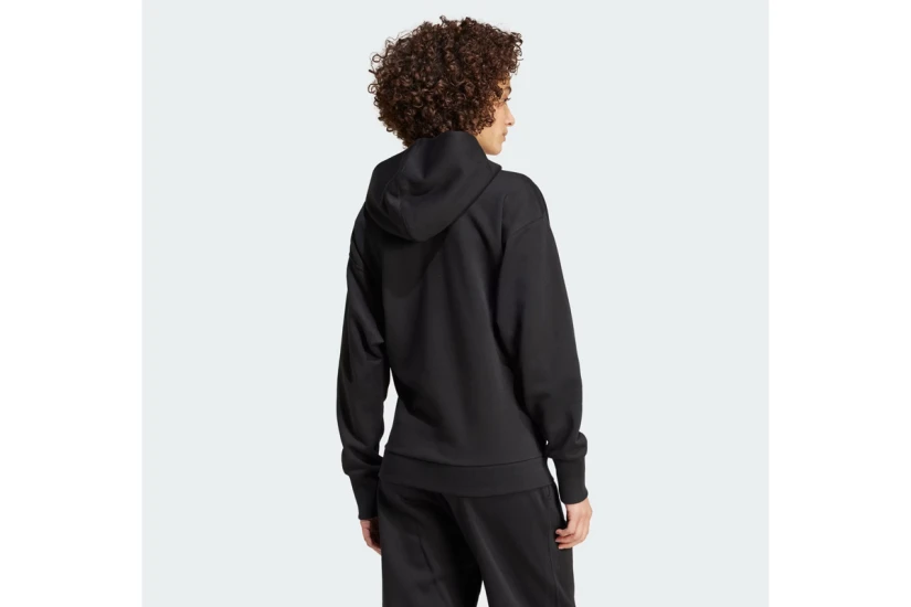 Adidas All SZN Fleece Γυναικεία Βαμβακερή Ζακέτα με Κουκούλα