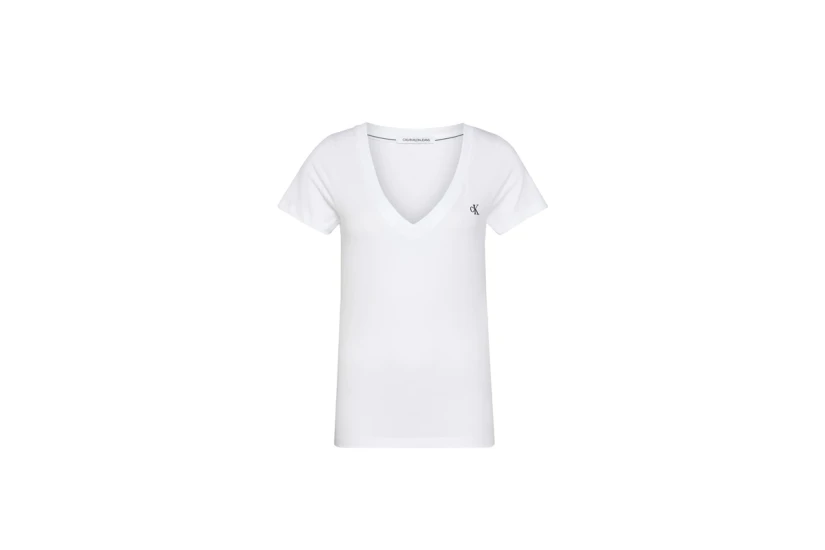 Calvin Klein Γυναικείο Κοντομάνικο T-Shirt Λευκό